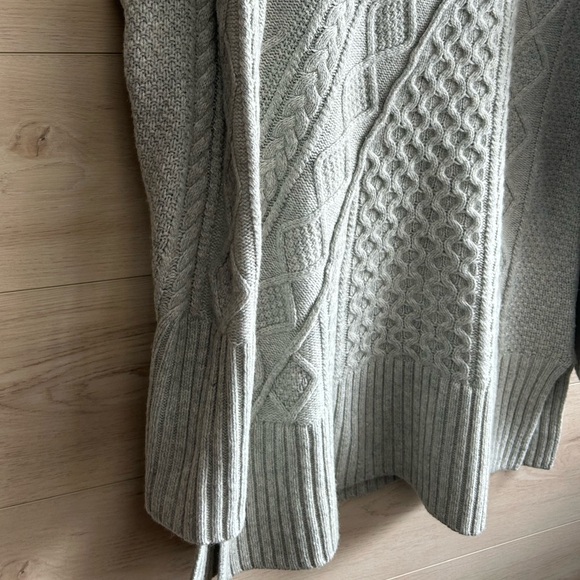 J Crew Cable Knit Crew Neck Sweater, Size Small - Picture 6 of 9